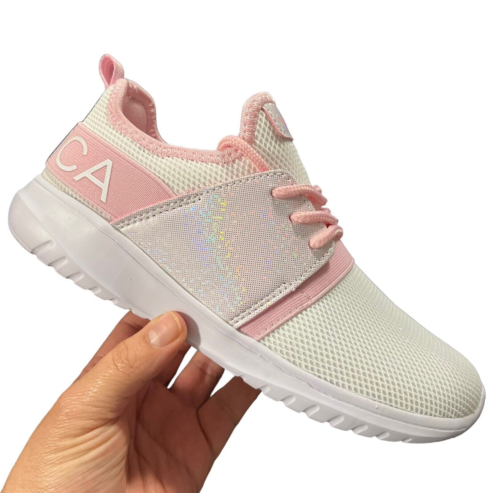 Size 3 White-light Pink Lightweight Comfort