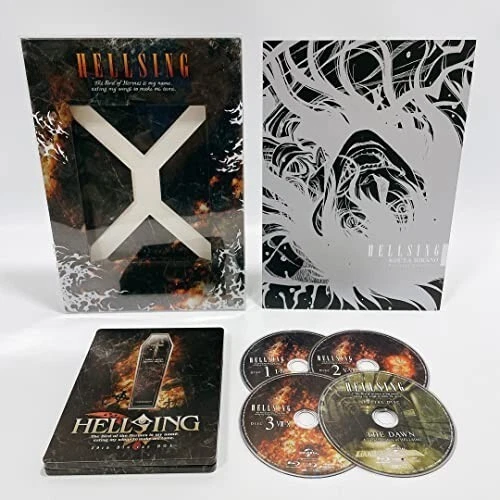 HELLSING OVA 20th ANNIVERSARY DELUXE STEEL LIMITED Blu-ray Japan GNXA-1248