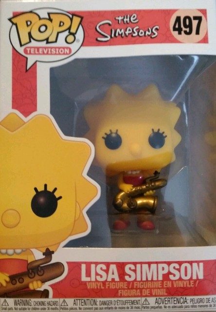 Funko Pop Television: The Simpsons - Lisa Simpson w/ Saxophone (New) | eBay
