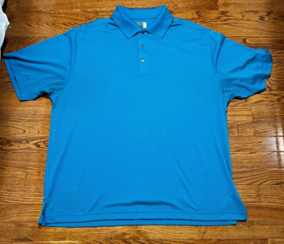 Ben Hogan Polo Shirt Mens XXL 2XL Blue Casual Golf Golfer Performance  Outdoor