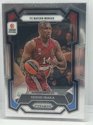 Serge Ibaka 2023-24 Panini Prizm Turkish Airlines EuroLeague Basketball # 94