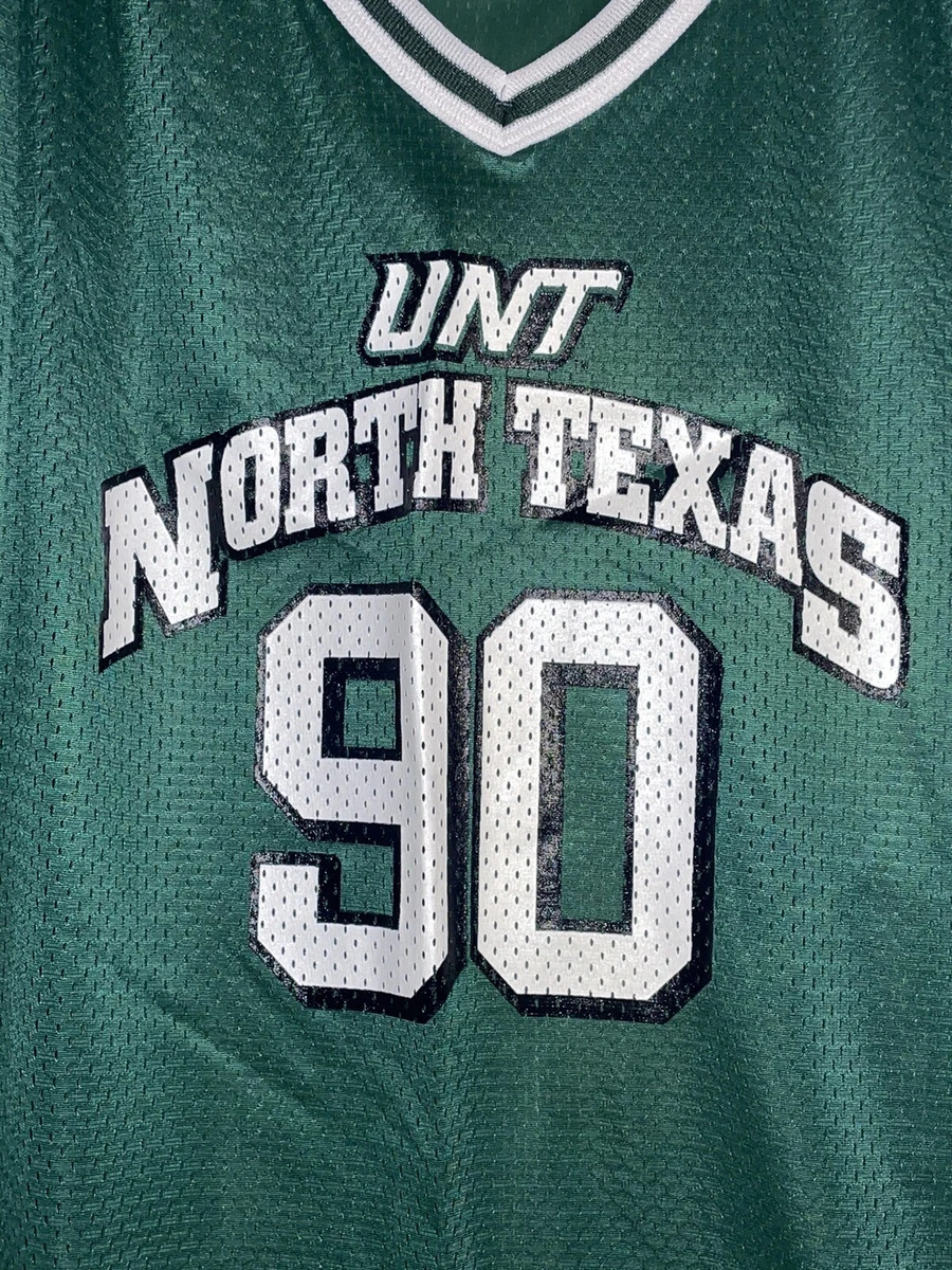 North Texas Mean Green NCAA basketball legends throwback retro jersey