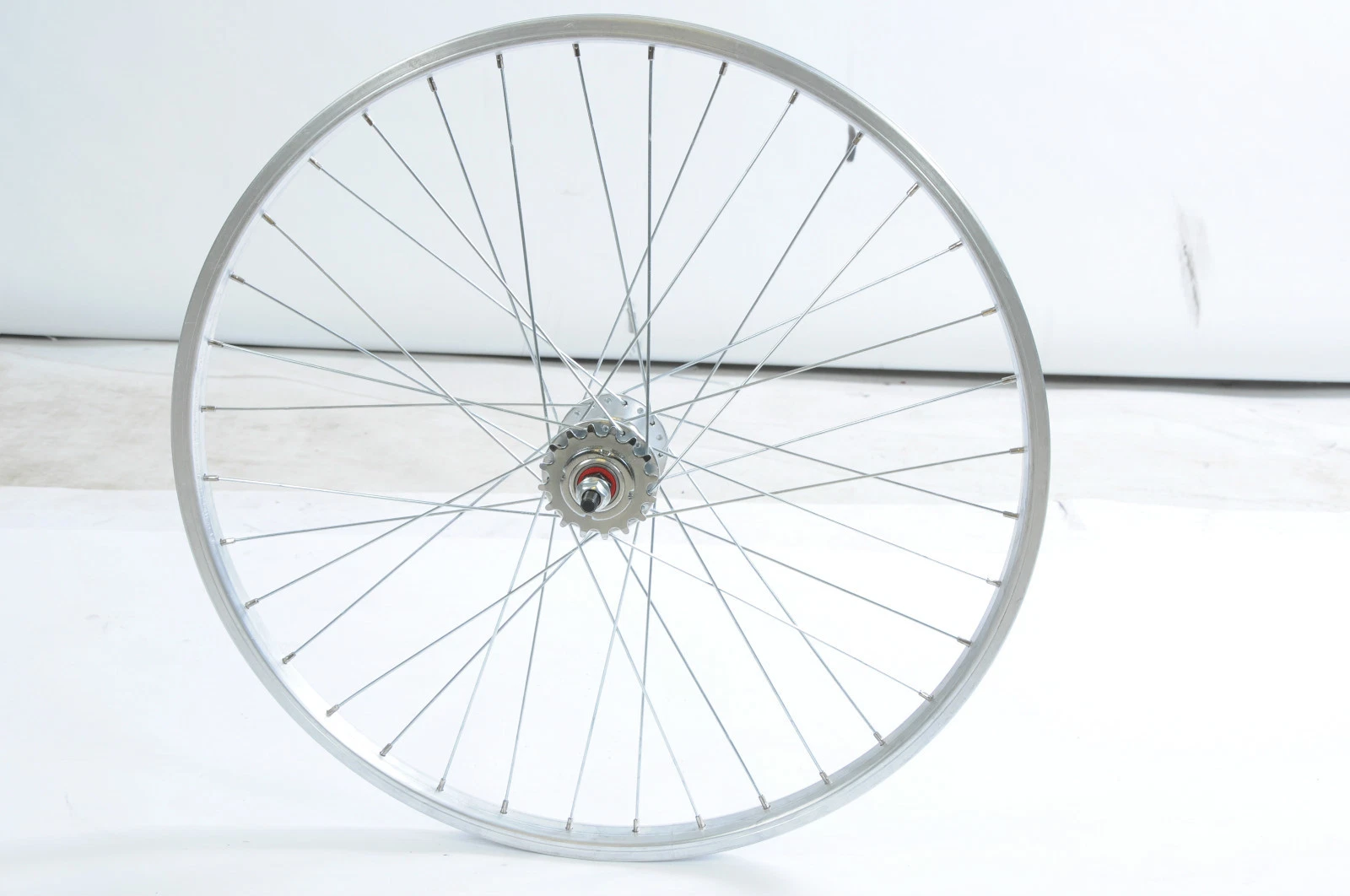 MBT POSTERIORE 24x1.75 507 21 CERCHIO FLIP FLOP FIXIE MOZZO RUOTA JNR MTB VELOCITÀ SINGOLA