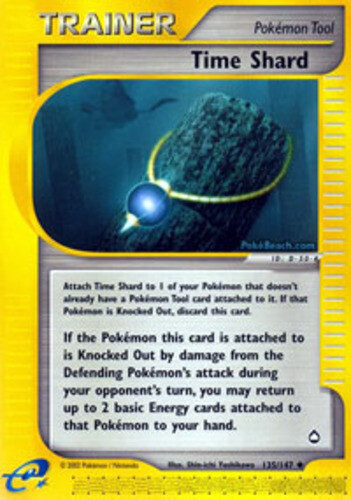 Time Shard - 135/147 - Uncommon x1 - NM-Mint - Aquapolis