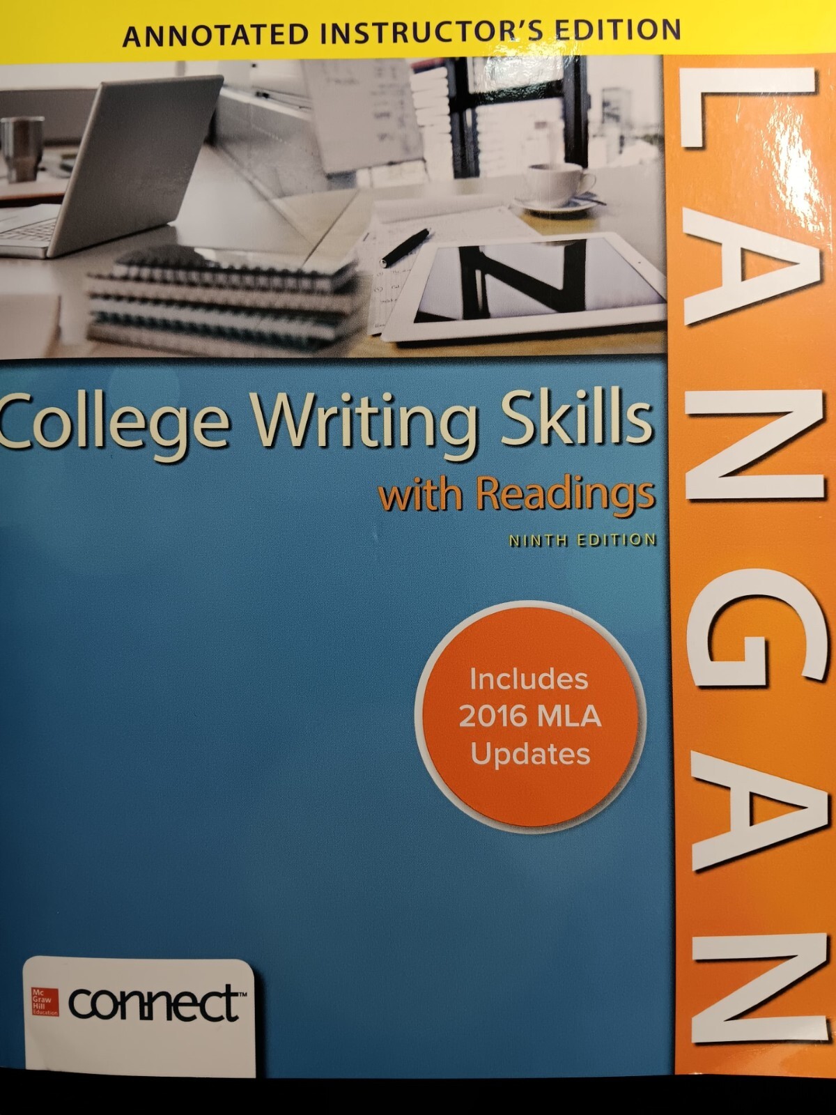 College Writing Skills with Readings MLA 2016 Update by John Langan ...