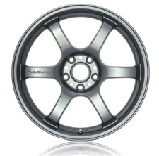 Rays Gram Lights 57dr Wheel 18x9.5 12 5x114.3 Gun Blue 2 Cast Japan Made