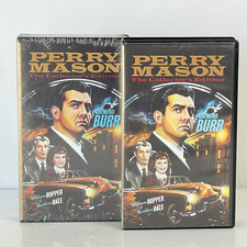 Perry Mason Complete Collector's Edition VHS Tape Set Raymond Burr Legal Drama