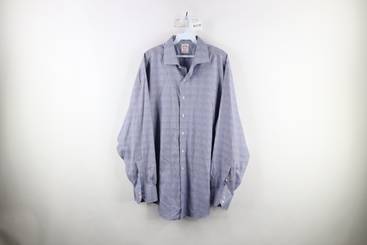 トップス BROOKS BROTHERS 90s MADISON SHIRTS Vintage 90s Brooks Brothers Mens 17 36 Madison Non Iron