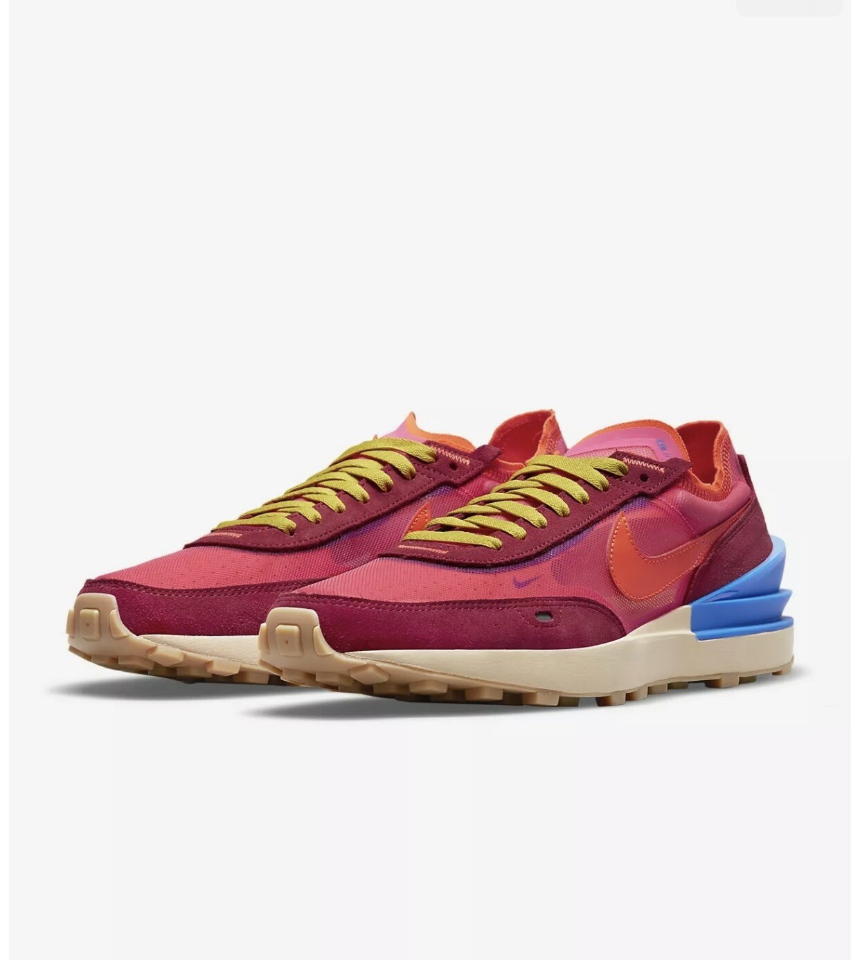 Mens Size 10.5 Athletic Running  Hyper Pink University Red