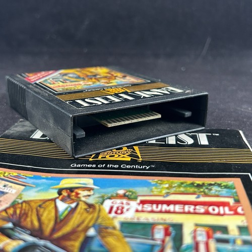 1983 BANK HEIST 20TH CENTURY FOX ATARI 2600 VCS VIDEO GAME CARTRIDGE W/ MANUAL - Picture 5 of 8