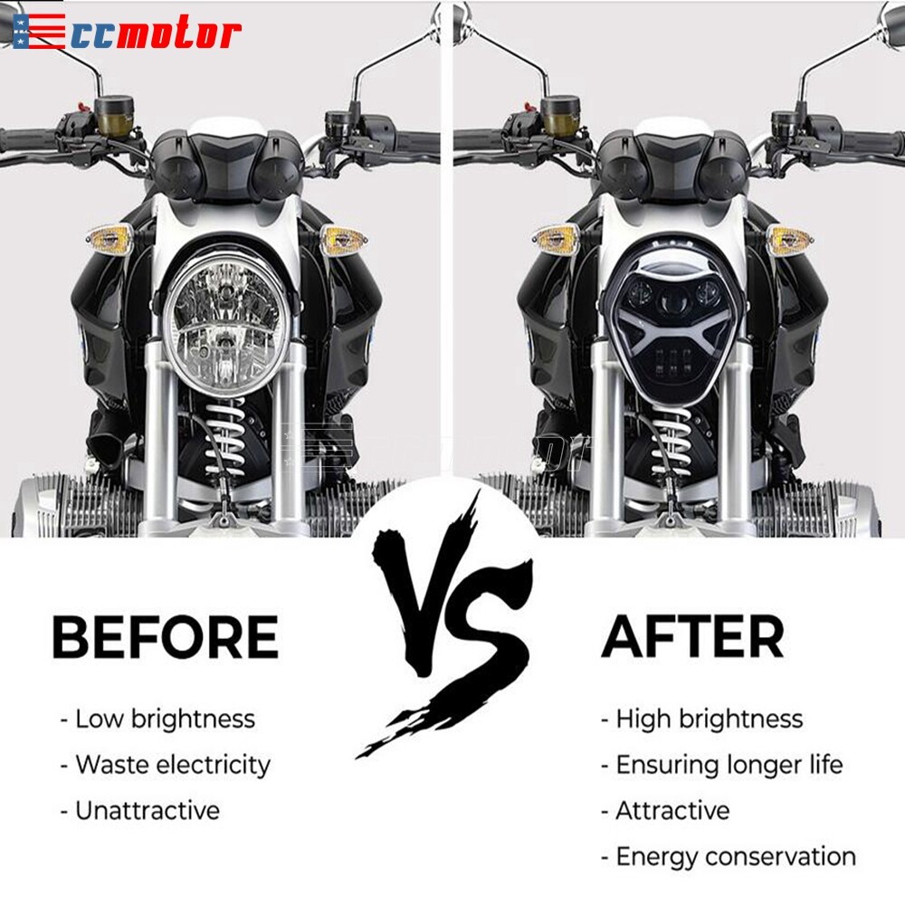 BMW R1200R LEDヘッドライト　2015-18適合 BMW R1200R LEDヘッドライト 2015-18適合 BMW R1200R LED