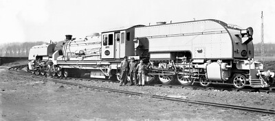 South Australian Railways 400 class Beyer-Garratt 405 1953 Builders 5 x 7 Photo