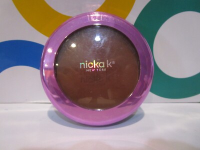 NICKA K NEW YORK ~ CREAM TO POWDER PRESSED FOUNDATION ~ COCOA ~ 0.53 OZ