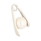 Sterling Silver Pearl Pendant (12x24mm)