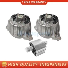 3PCS Engine & Transmission Mount Kit Set For Benz W212 W204 E250 C180 E200 E260