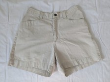 Vintage 90s Lee Riveted Chino High Rise Mom Shorts Made USA Size 8 29x4 S4W