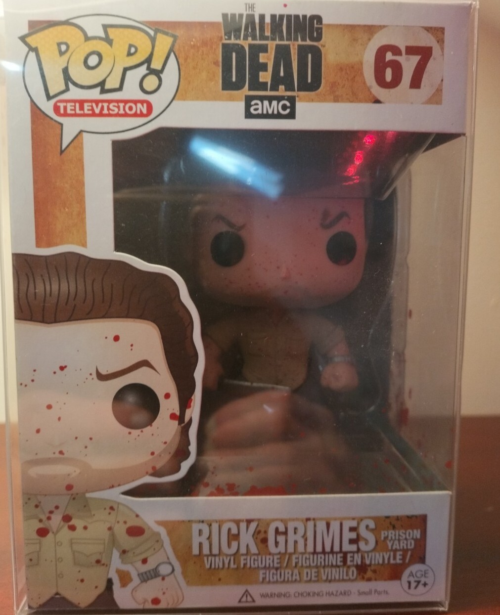En Oferta Funko Pop! Tv: The Walking Dead - Rick Grimes (Bloody) #67 Más P&Amp;P Gratis