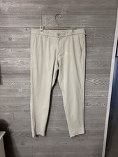 Lululemon Pants Men's Commission 36x31 ABC Slim Fit 5 Pocket Stretch Silverstone