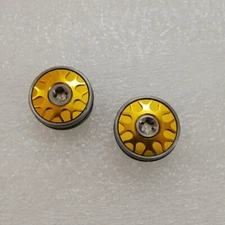 2pcs Gold Golf Weight for Odyssey Stroke lab, O-Works, Two-Ball Ten Putter