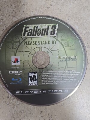 Fallout 3 PlayStation 3 Game Disc