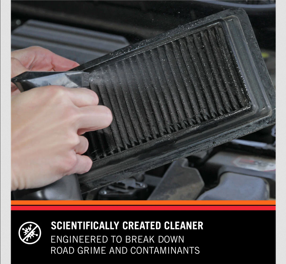 K&N Air Filter Care Recharge Cleaning Service Kit Squeeze Black Oil 99