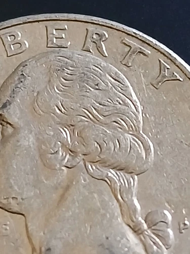 US 1995 P Quarter Planchet error