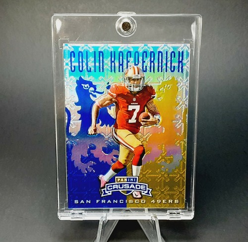 Colin Kaepernick PANINI CRUSADE SP PARALLEL INSERT 49ERS CARD - MINT - W/CASE - Picture 10 of 12