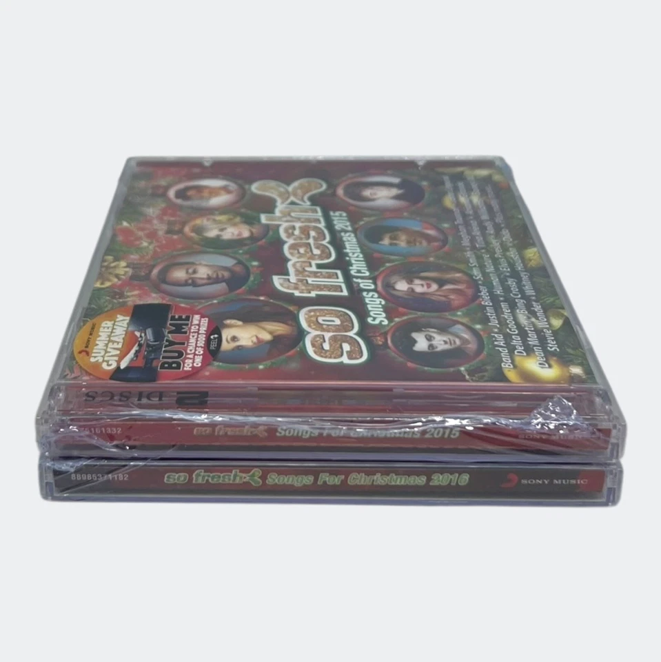 So Fresh: Songs of Christmas 2015 + 2016 CD Bundle (84 pistas) - Nuevo y sellado Foto 4 de 4