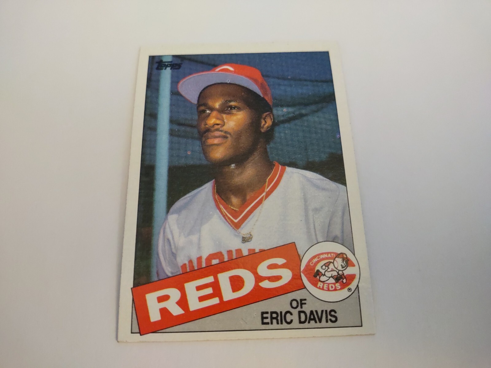 Eric Davis CINCINNATI REDS 1985 Topps #627 ROOKIE RC Baseball Card