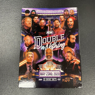 AEW: Double or Nothing 2020 (DVD, 2020 - SEALED - BRAND NEW)