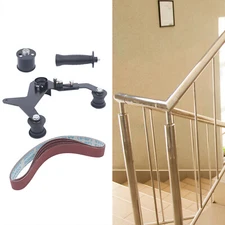 For 5/8-11 Thread Angle Grinder Belt Sander Attachment Sanding Adapter Kit USA