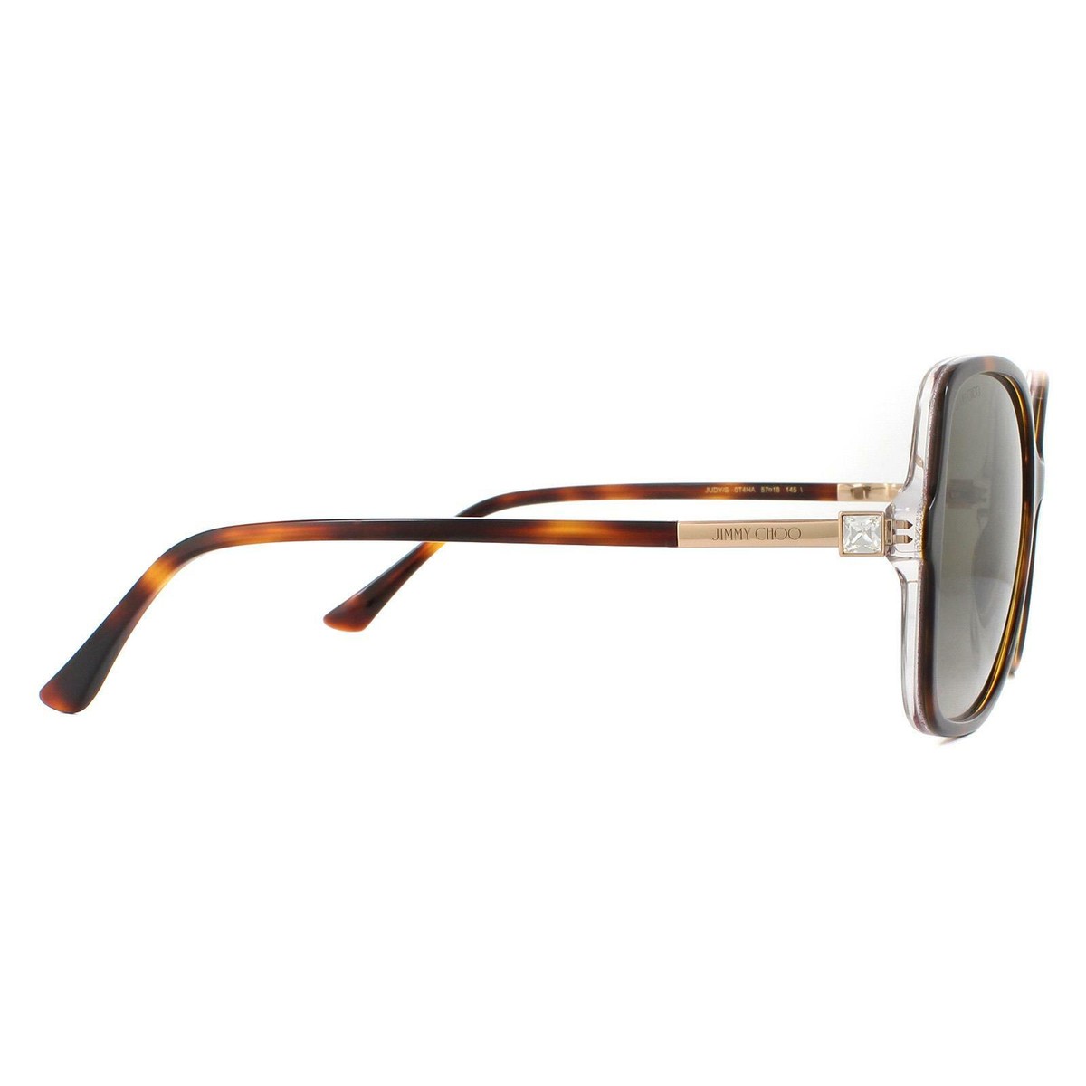 JIMMY CHOO シュティハタフライフレムサンクラス JUDYS 0T4 Jimmy Choo Sunglasses JUDY/S 0T4 HA Havana Pink Brown