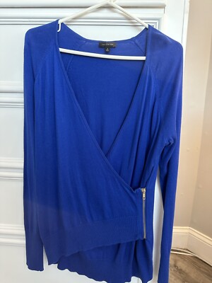 The Limited Women s Long Sleeve Royal Blue Sweater - Size Medium