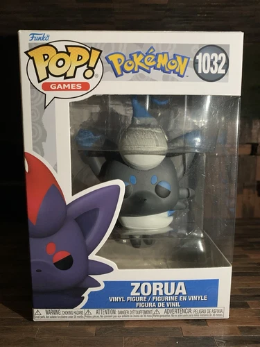 Custom Painted Funko POP Pokemon 1032 ✨ SHINY HISUIAN ZORUA ✨ Figure