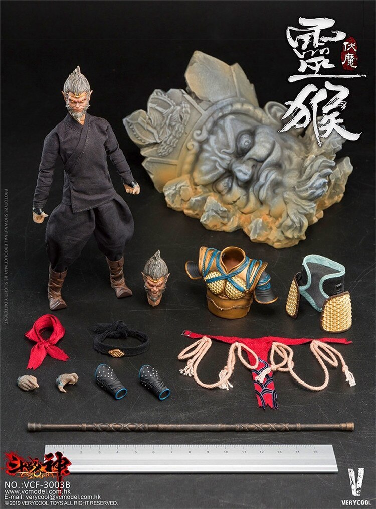 Verycool Toys Wukong Deluxe バージョン Amazon.com: i8 TOYS VERYCOOL Dou Zhan Shen Series of Tencent