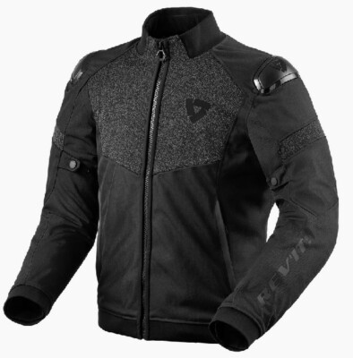 Jacke Mann Motorrad Revit ACTION H2O Schwarz Jacket Sport Touring Naked