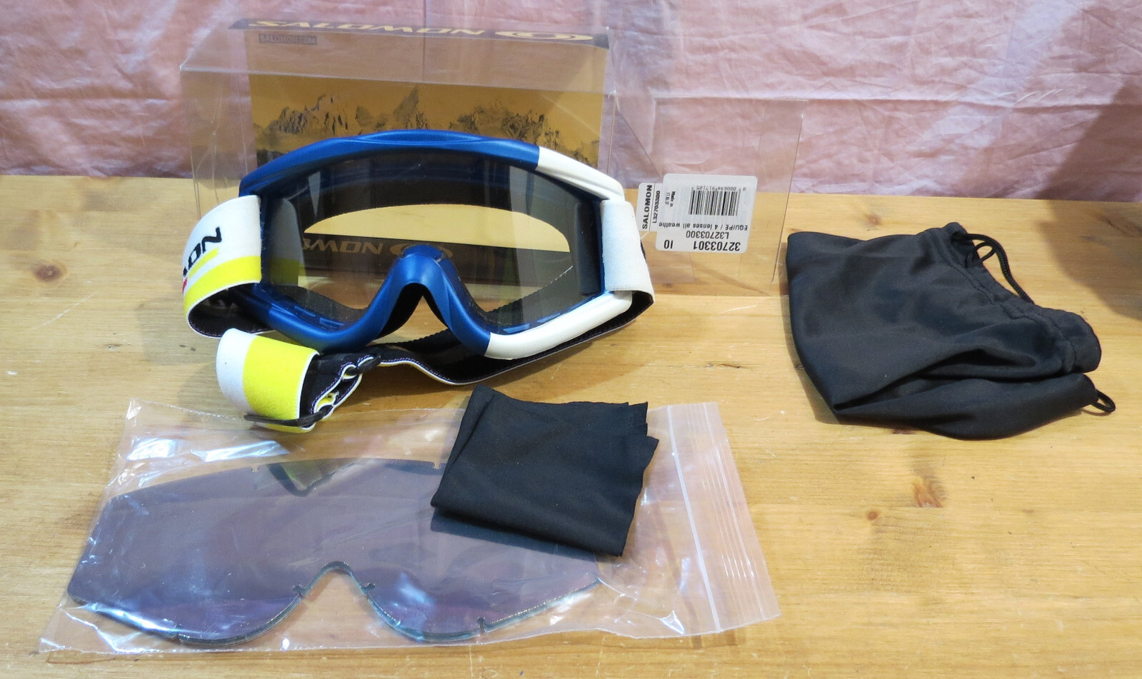 OCCHIALI DA SCI SNOW BORD MONTAGNA : SALOMON [KM01]