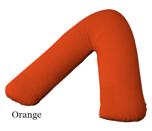 Funda de Almohada en Forma de V Polialgodón Ortopédica Espalda Cuello Soporte Fundas en V (Pack de 2) - Imagen 22 de 30