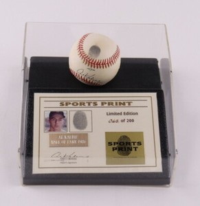 Al Kaline Signed LE of 200 A.L. Baseball Display w/Case (Beckett LOA) Tigers