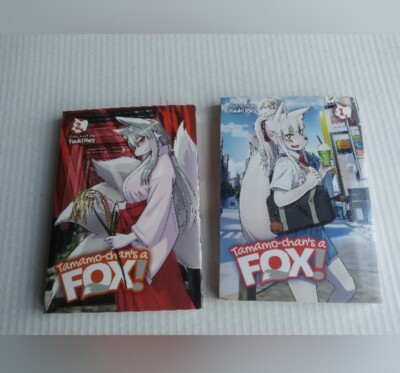 Tamamo-Chan's A Fox! Vol. 1 &2 Art and Story by Yuuki Ray - English Manga Book