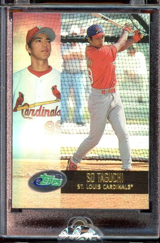 2002 Topps eTopps (umhüllt/in der Hand) #93 So Taguchi/5000 Kardinäle