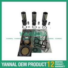 New 1103 Rebuild Kit With Liner Piston Rings Full Gasket Kit For Perkins