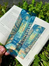 Secret Library Bookmark - Book Lover Gift, Literary Art, Reading Enthusiast Keep
