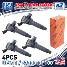 NEW 4X Ignition Coils For Kia Sportage Hyundai Sonata 2.4 L4 UF611 273002G000