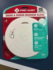 First Alert BRK PRC710 Smoke and Carbon Monoxide Alarm  Built-In 10-Year Battery