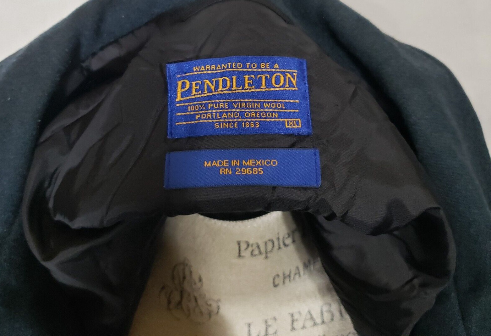 Pendleton 100% Virgin Wool Full Zip Jacket - Bree… - image 6