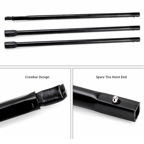 Spare Tire Lug Wrench Jack Tool Kit for Chevy Silverado 1500 2500HD GMC Sierra - Picture 4 of 11