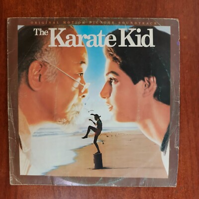 Karate Kid [1984] Vinyl LP Soundtrack Soft Rock Pop Rock