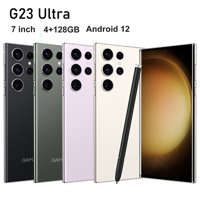Unlocked G23 Ultra Cell Phone 128GB Dual SIM 7'' Smartphone Android 13 5000mAh