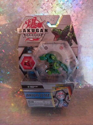 BAKUGAN ARMORED ALLIANCE NUOVO BLISTER TROX ULTRA GAME-TRAINER